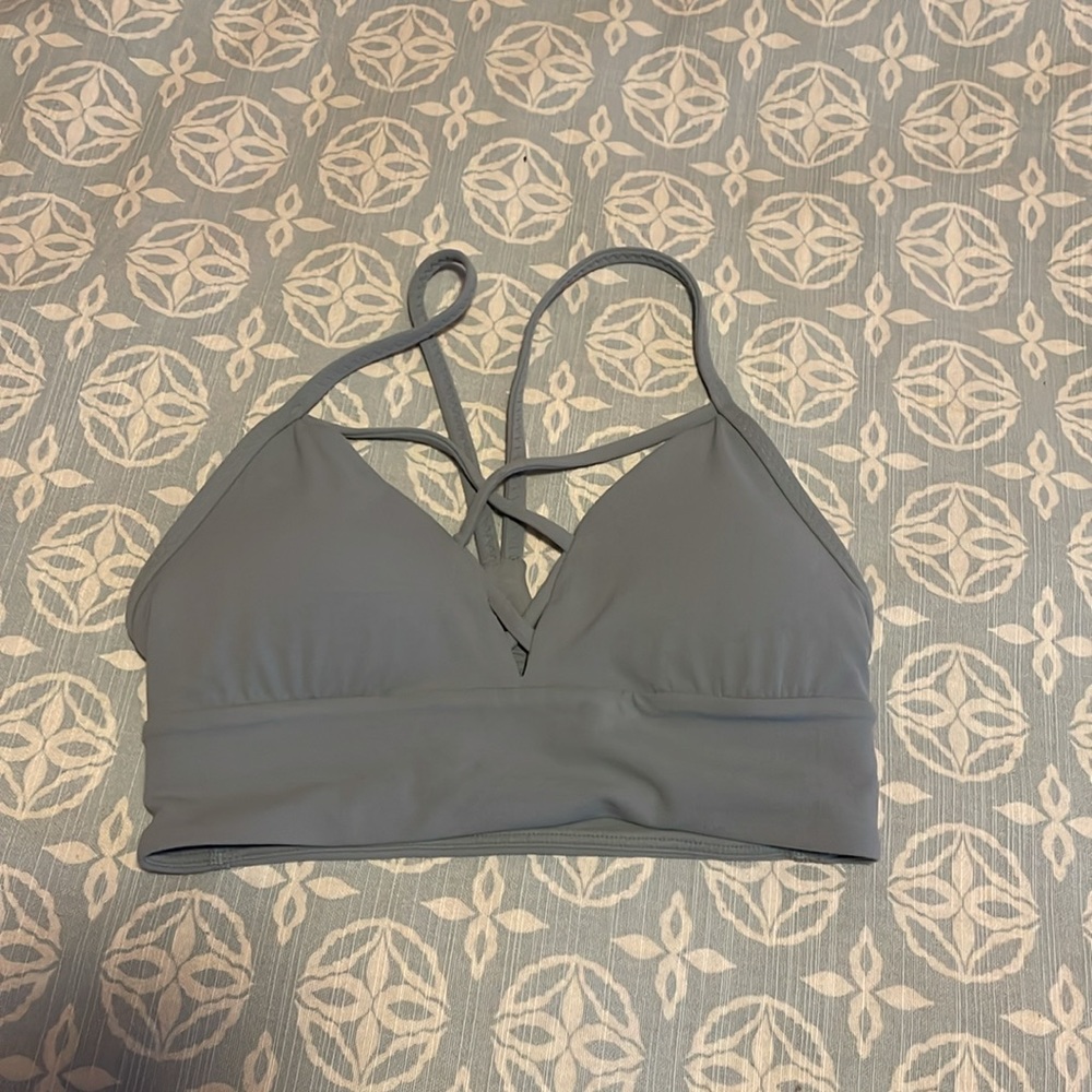 Lululemon blue sports bra